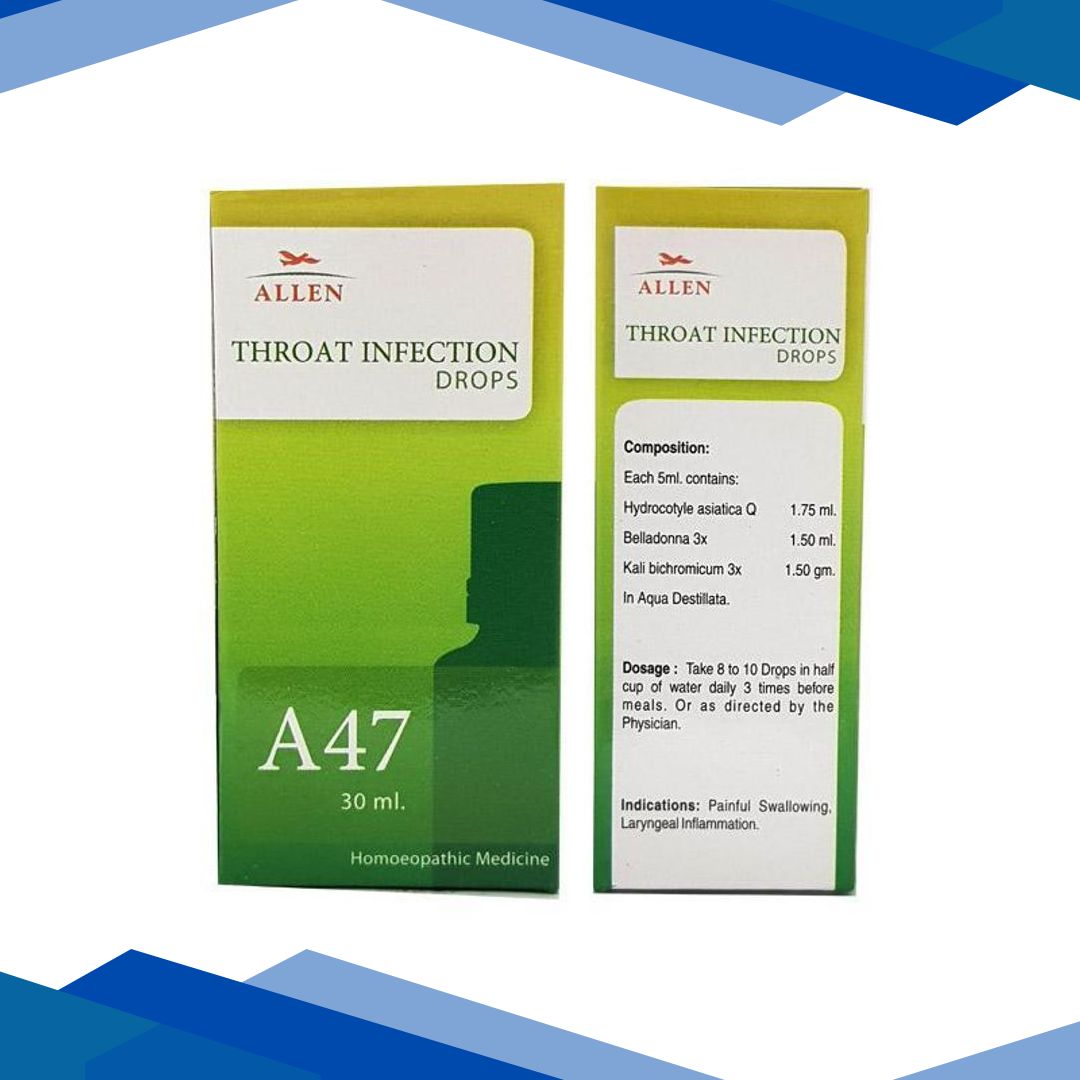 Allen A47 Throat Infection Drops 30 ml