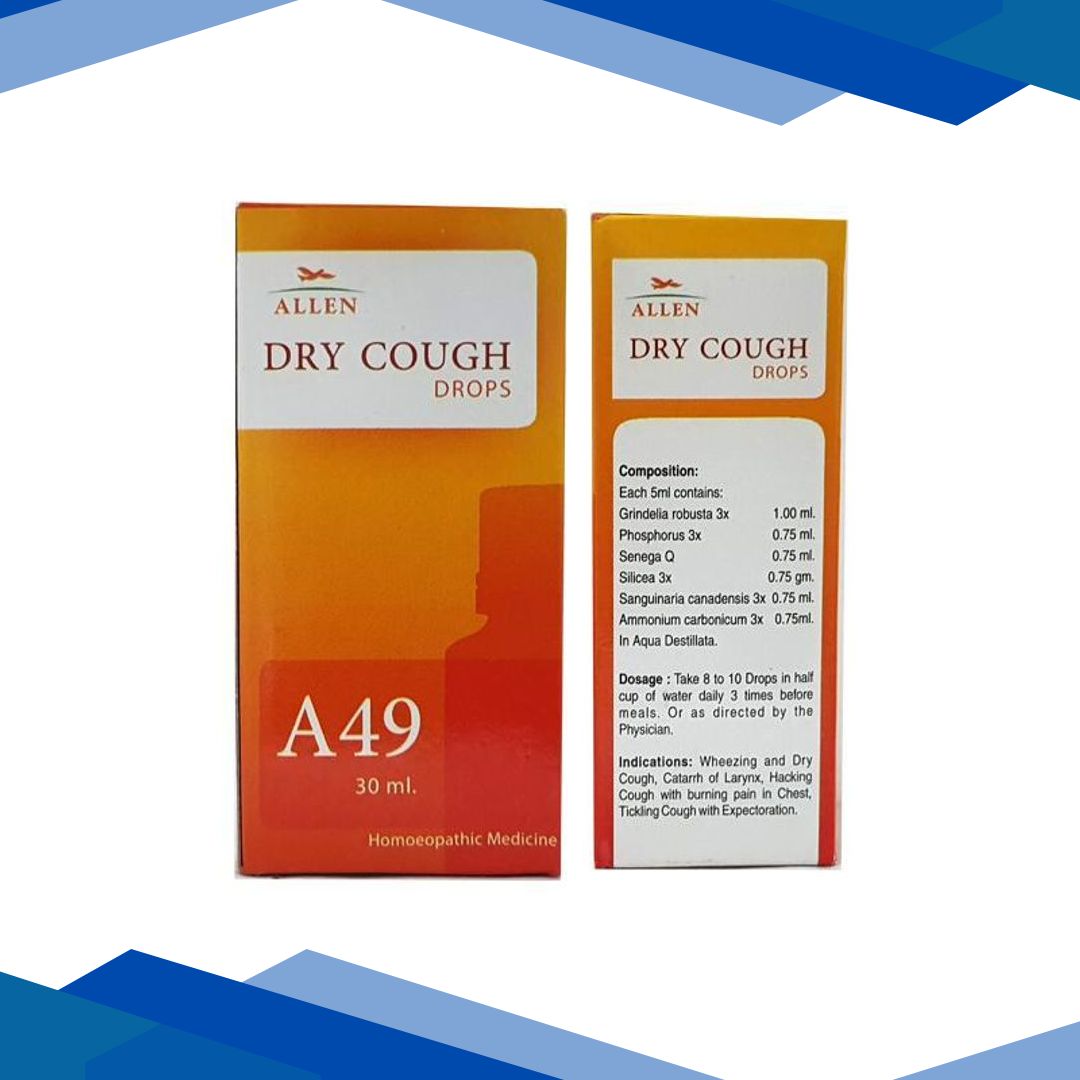 Allen A49 Dry Cough Drops 30 ml