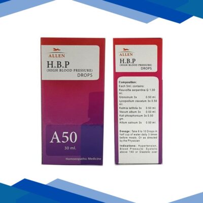 Allen A50 H.B.P (High Blood Pressure) Drops 30 ml