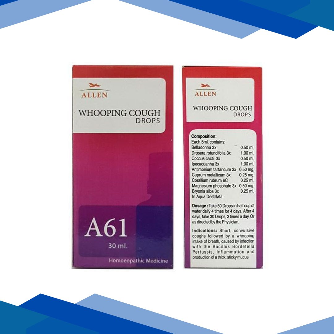 Allen A61 Whooping Cough Drops 30 ml