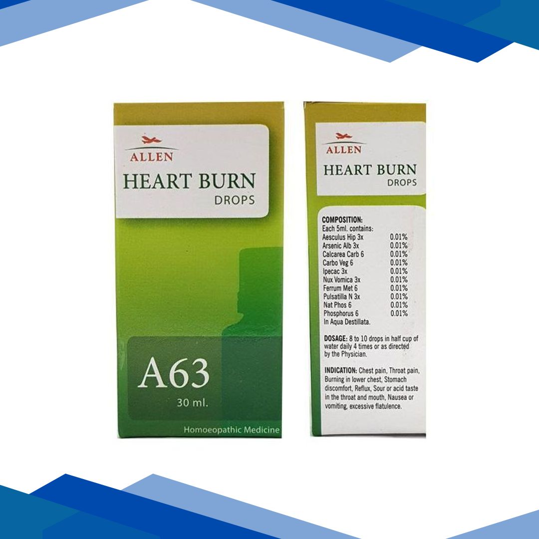 Allen A63 Heart Burn Drops 30 ml