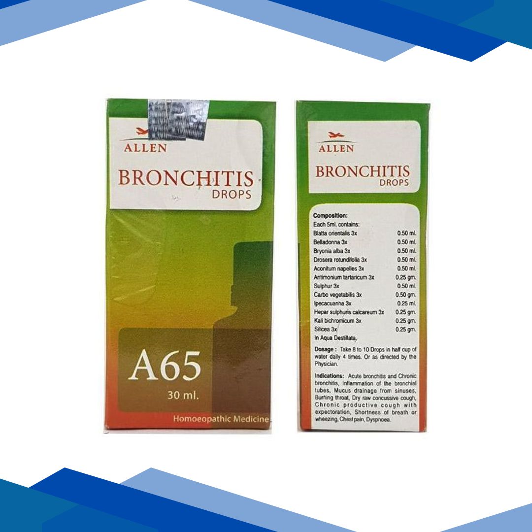 Allen A65 Bronchitis CARE Drops 30 ml