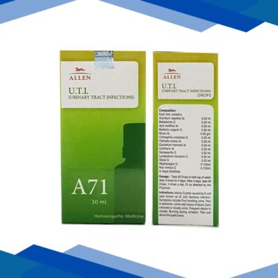 Allen A71 U.T.I. (Urinary Tract Infections) Drops 30 ml