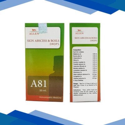 Allen A81 Skin Abscess and Boils Drops 30 ml