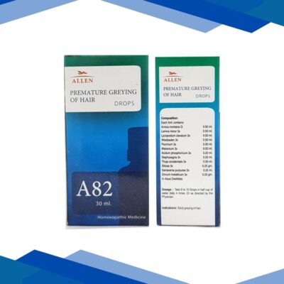 Allen A82 Early Greying Of Hair Drops 30 ml