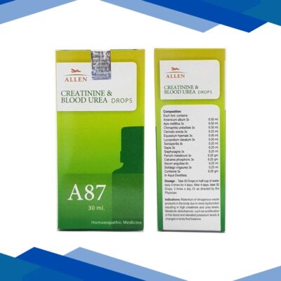 Allen A87 Creatinine and Blood Urea Drops 30 ml
