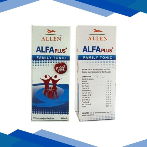 Allen Alfa Plus Sugar Free Family Tonic 100 ml