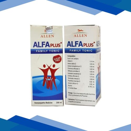 Allen Alfa Plus Sugar Free Family Tonic 200 ml