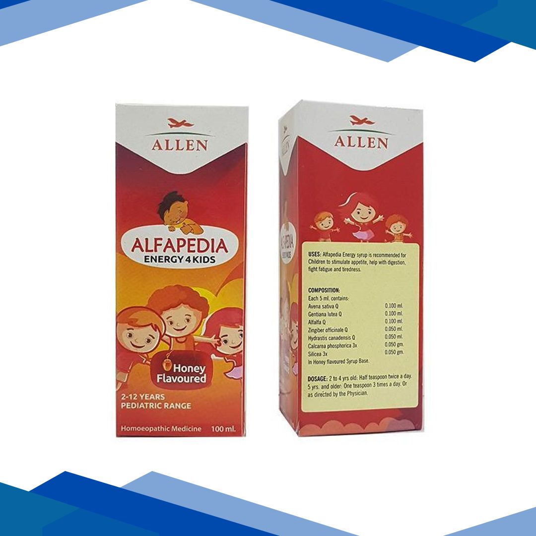 Allen Alfapedia Energy 4Kids Syrup 100 ml