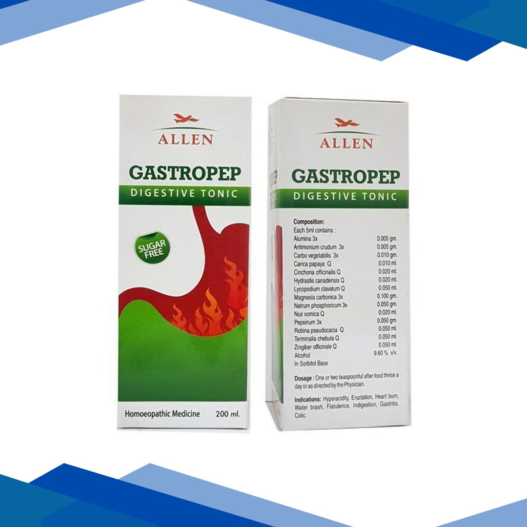 Allen Gastropep Digestive Sugar Free Tonic 200 ml