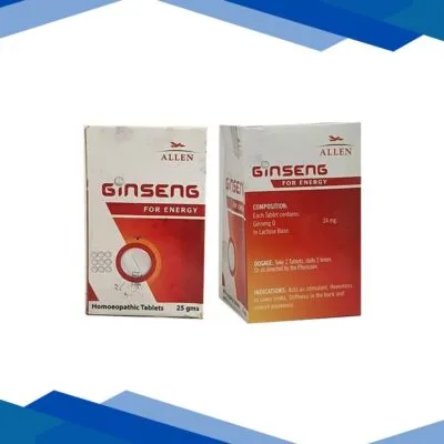 Allen Ginseng For Energy Tablet 25 gm