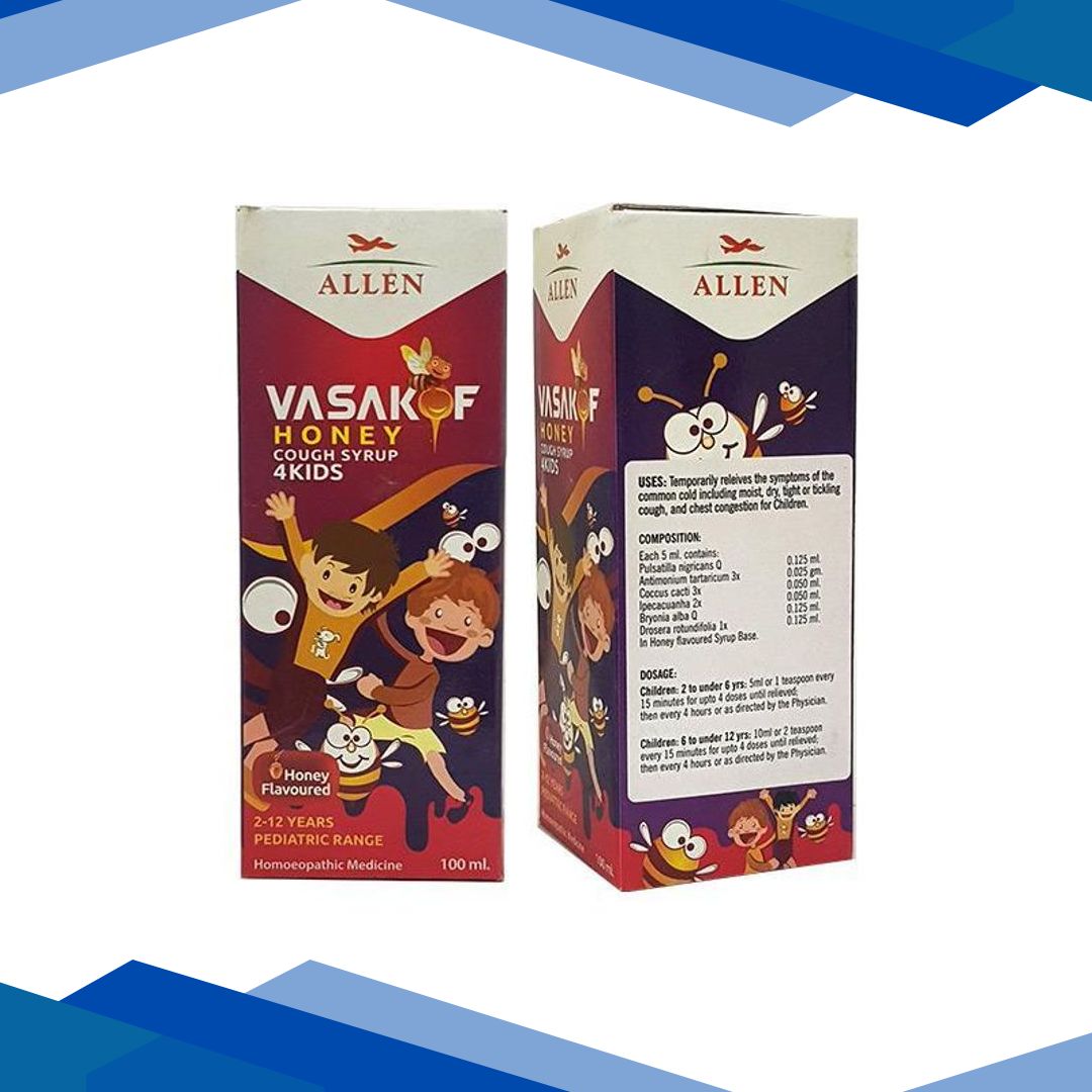 Allen Vasakof Honey Cough 4Kids Syrup 100 ml