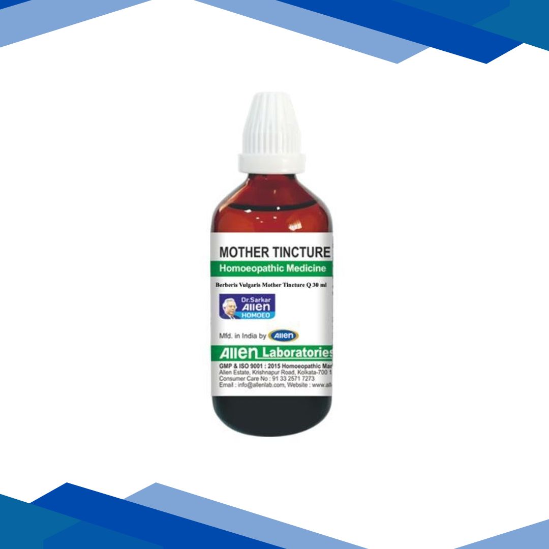 Allen’s Berberis Vulgaris Mother Tincture Q 30 ml