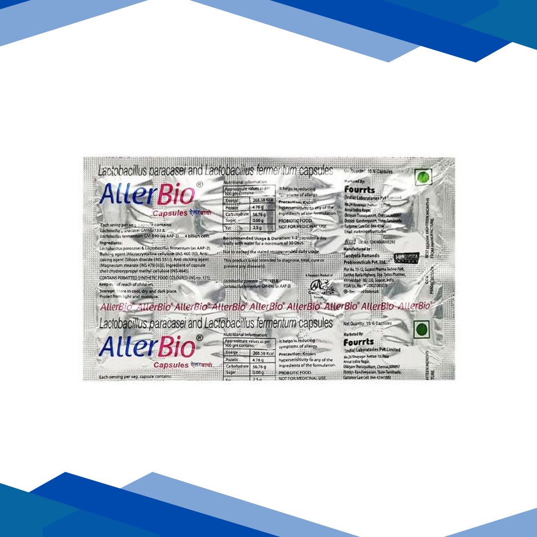 Allerbio Capsule 10’S