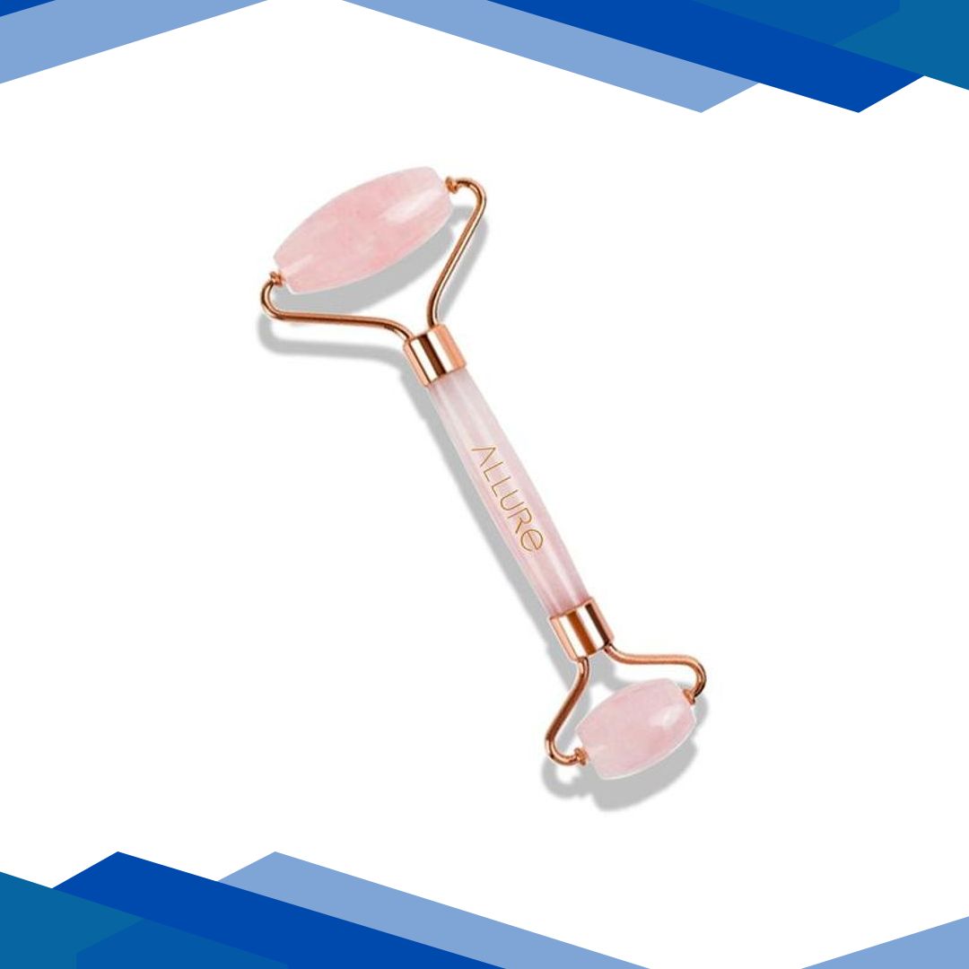 Allure Face Massage Roller – Rose Quartz Roller 1’s