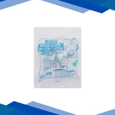 Alpha High Flow Concentration Oxygen Mask