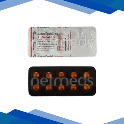 Alphadol 0.5Mcg Capsule 10’S