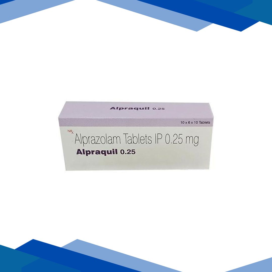 Alpraquil 0.25mg Tablet 10’S