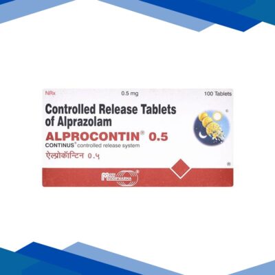 Alprocontin 0.5mg Tablet 10’S
