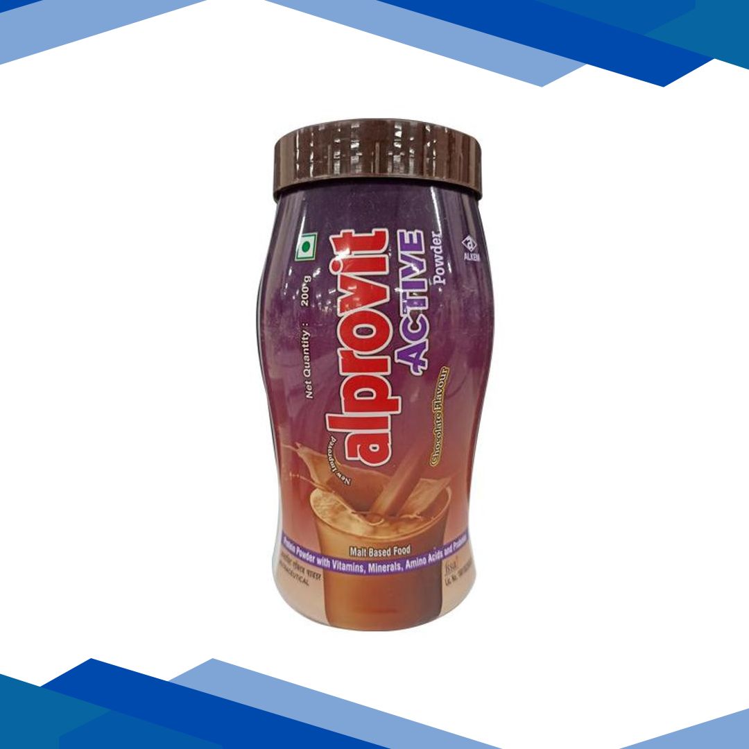 ALPROVIT ACTIVE CHOCOLATE FLAVOUR Powder 200gm