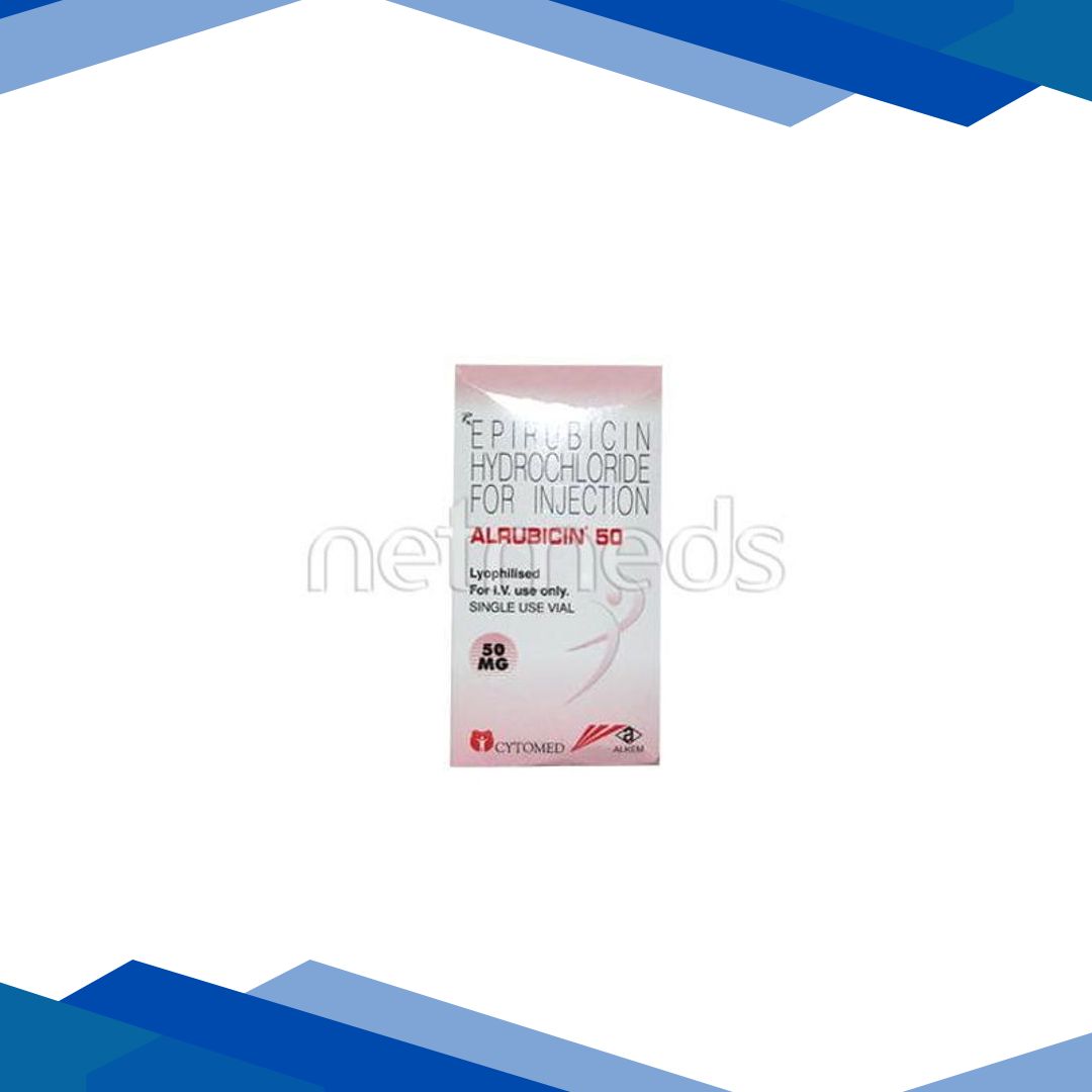 Alrubicin 50mg Injection 1’S