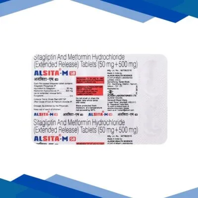 ALSITA M 50/500 Tablet 10’s