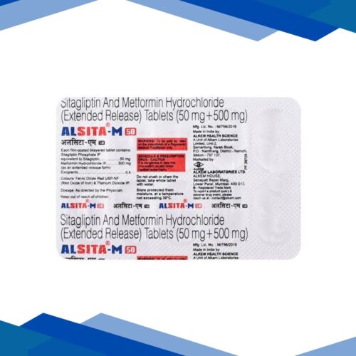 ALSITA M 50/500 Tablet 10’s