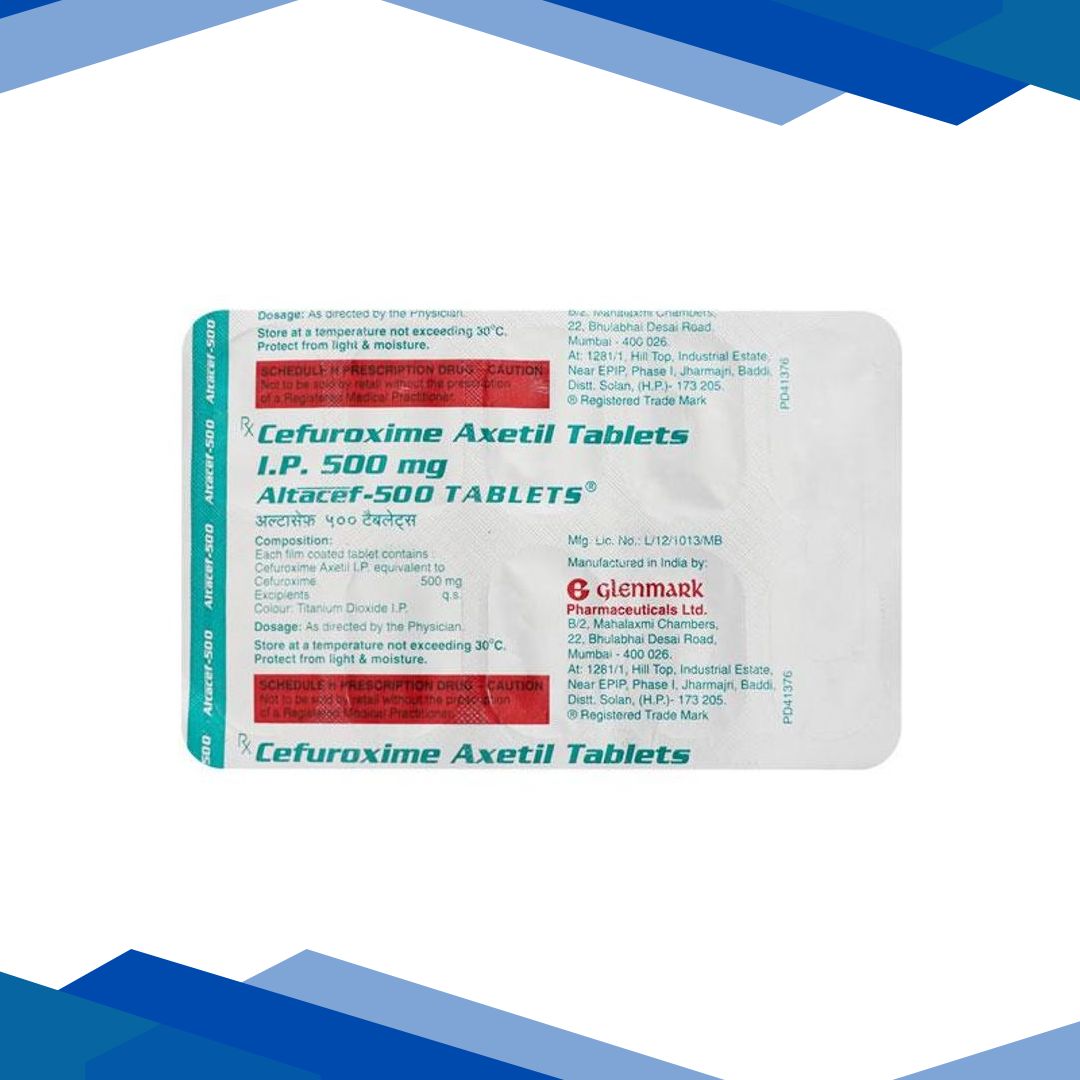 Altacef 500mg Tablet 10’S