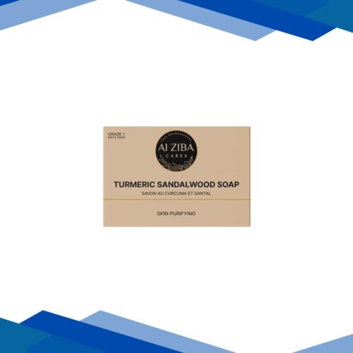 Alziba Cares Soap – Turmeric Sandalwood 100 g