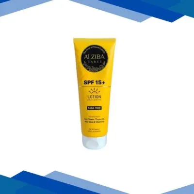 Alziba Cares SPF 15+ Lotion 200 ml