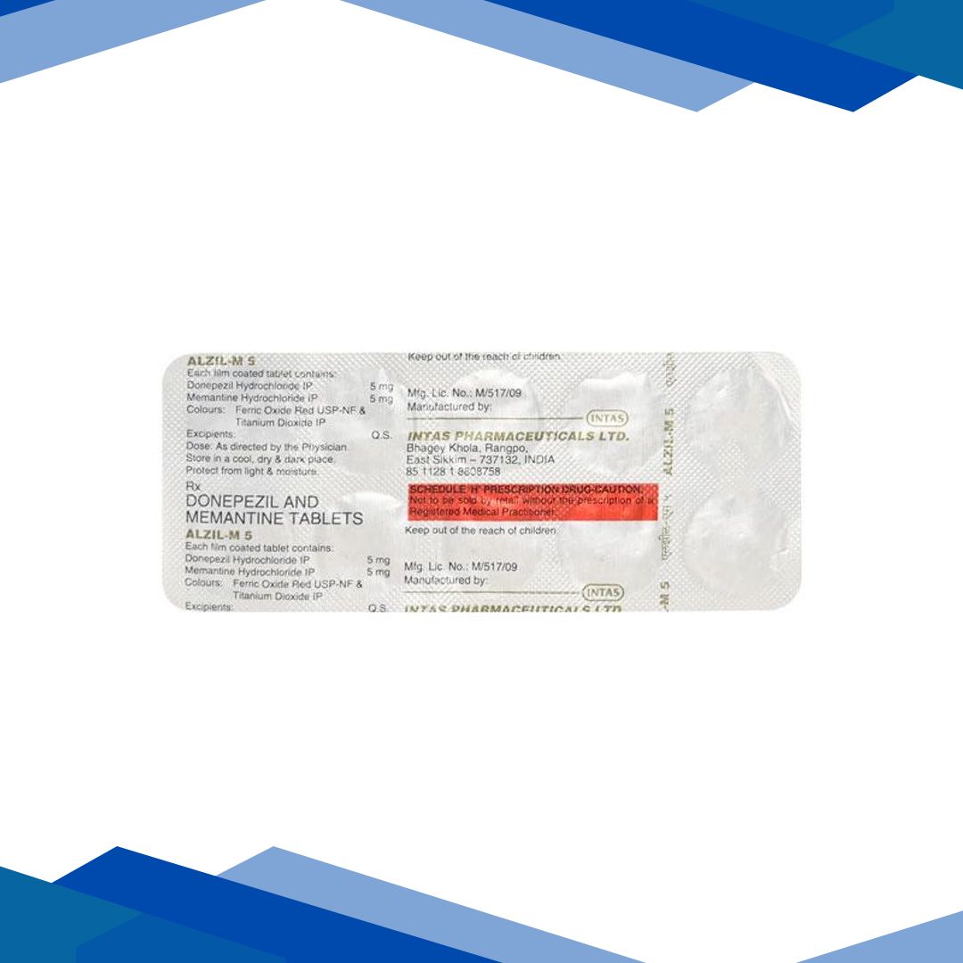 Alzil M 5mg Tablet 10’S