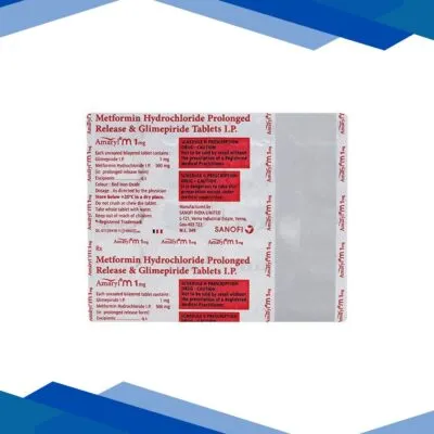 AMARYL M 1mg Tablet 20’s