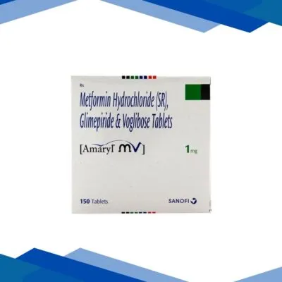 Amaryl MV 1mg Tablet 15’S