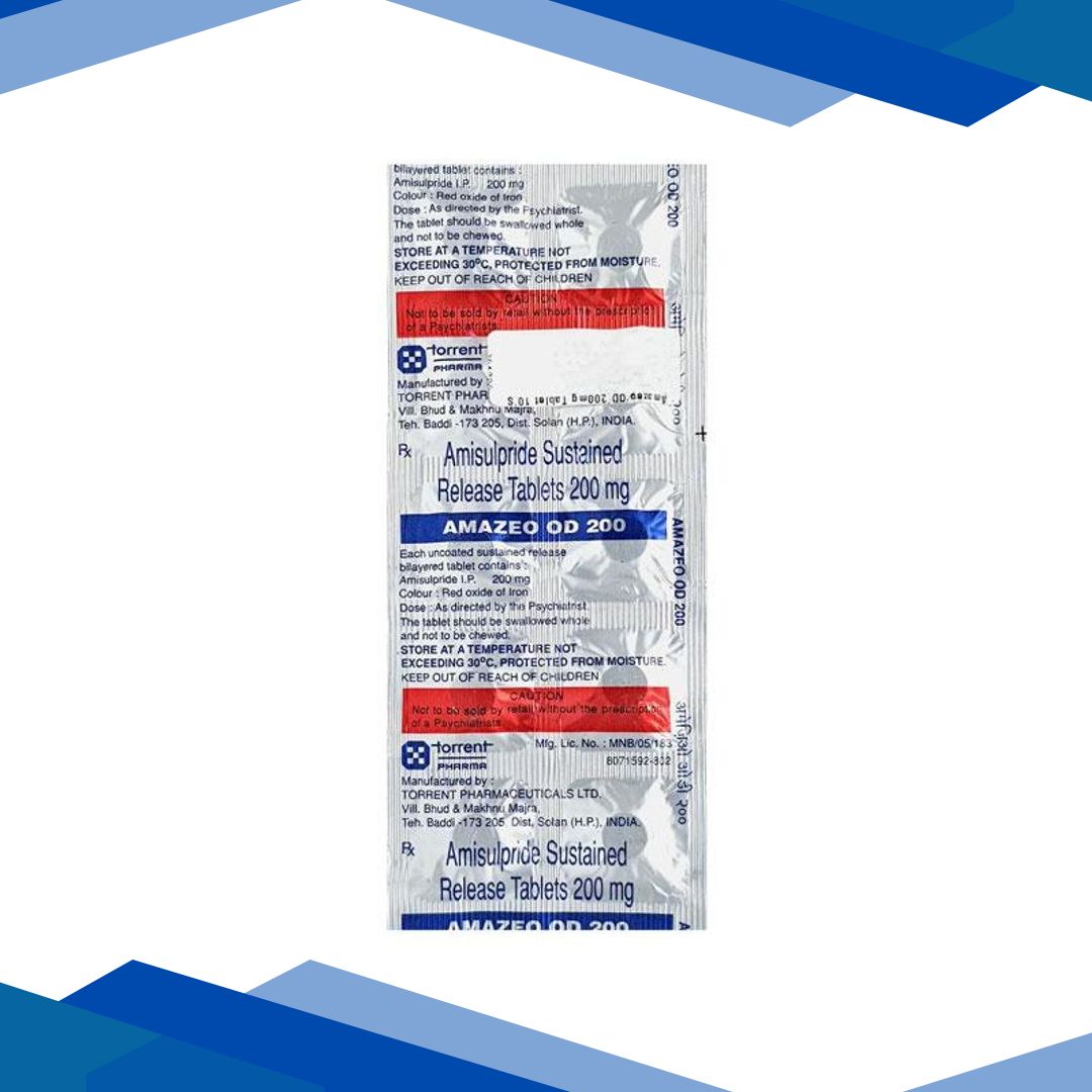 Amazeo OD 200mg Tablet 10’S
