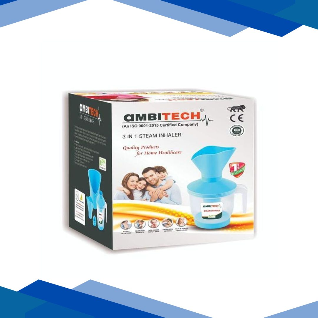 Ambitech 3 in 1 Steam Inhaler and Vaporizer