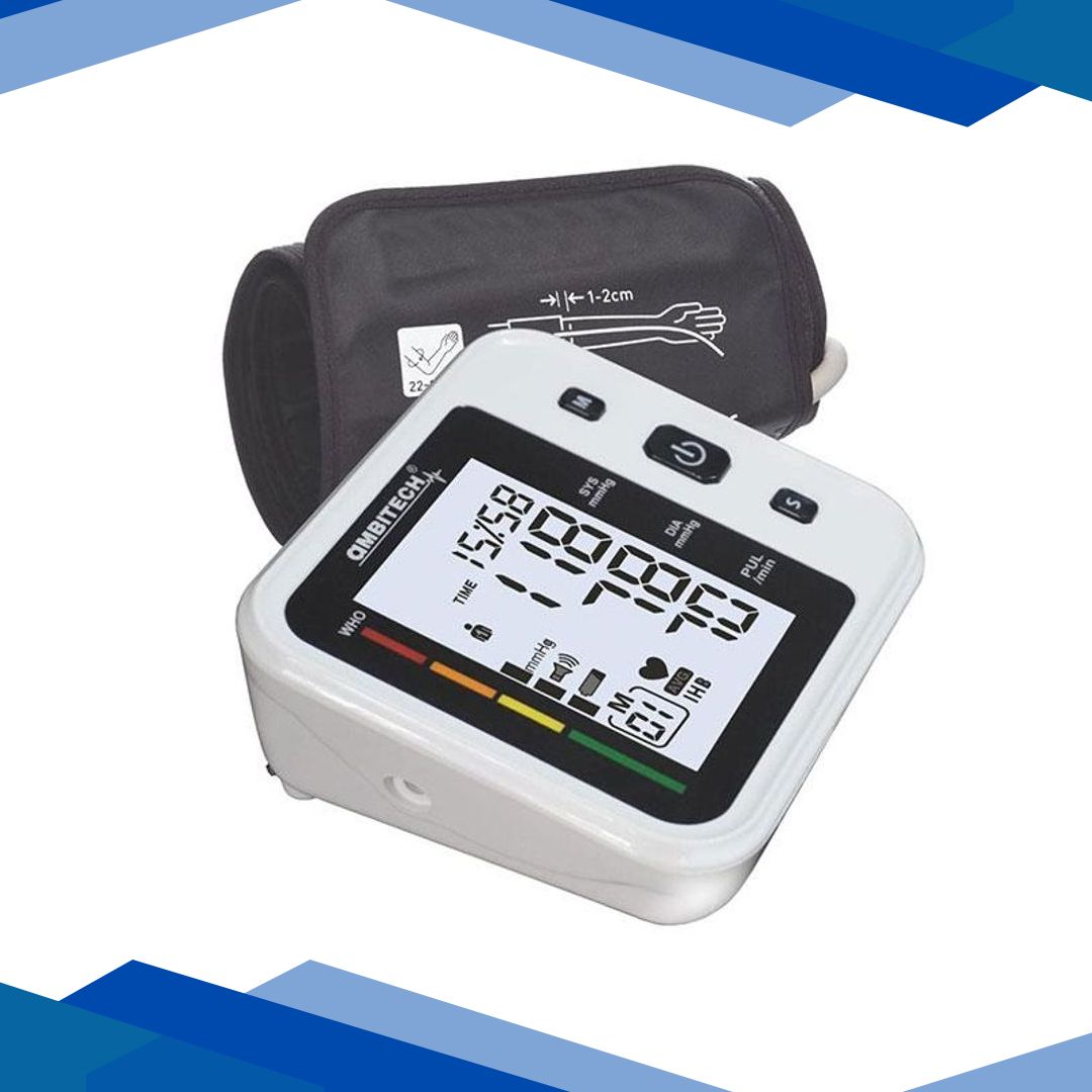 Ambitech Digital Automatic Blood Pressure Monitor With USB Port