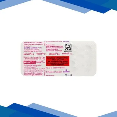 Amcard 2.5mg Tablet 10’S