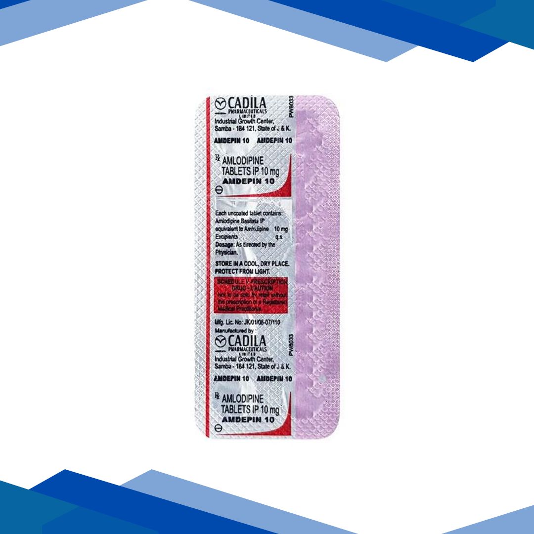 Amdepin 10mg Tablet 10’S
