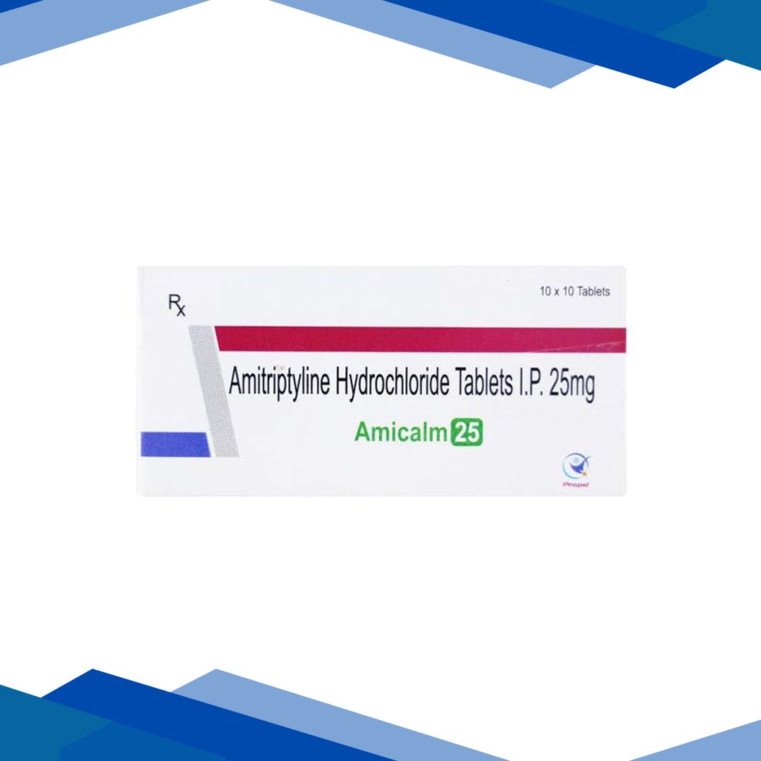 AMICALM 25 Tablet 10’s