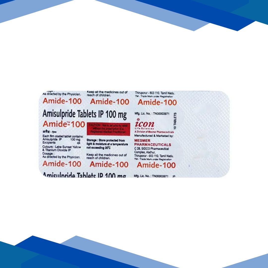 Amide 100mg Tablet 10’S