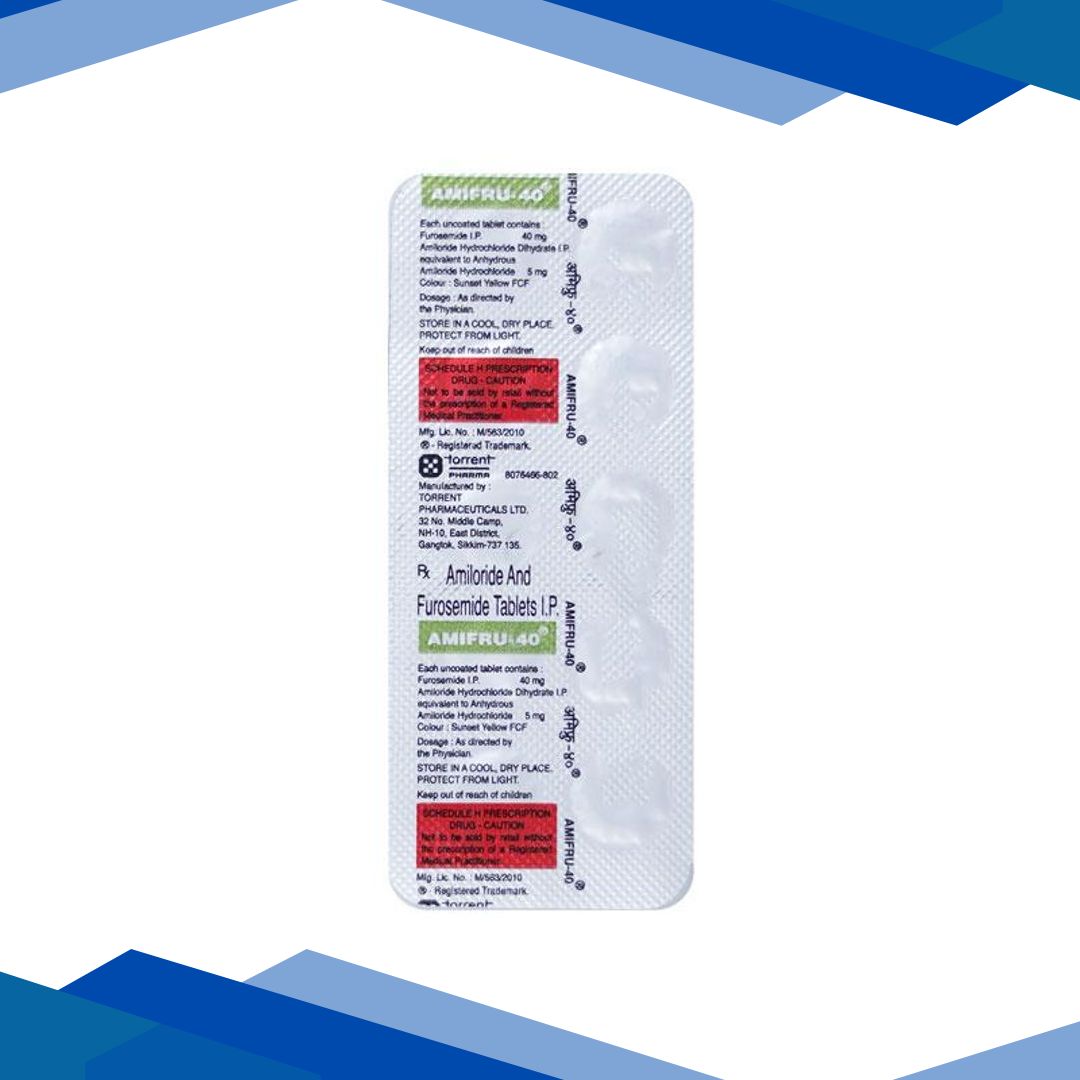 Amifru 5/40mg Tablet 10’S