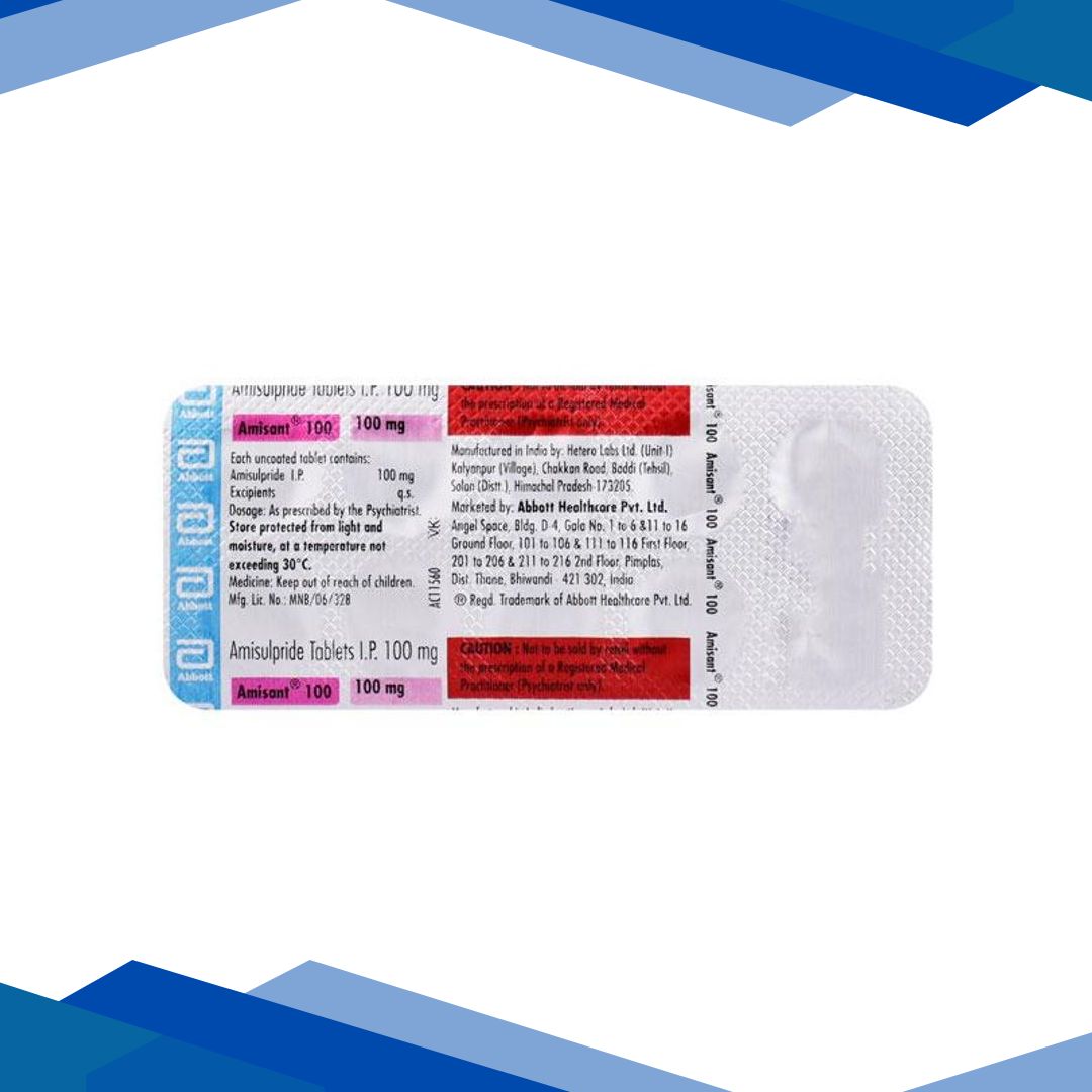 Amisant 100mg Tablet 10’S