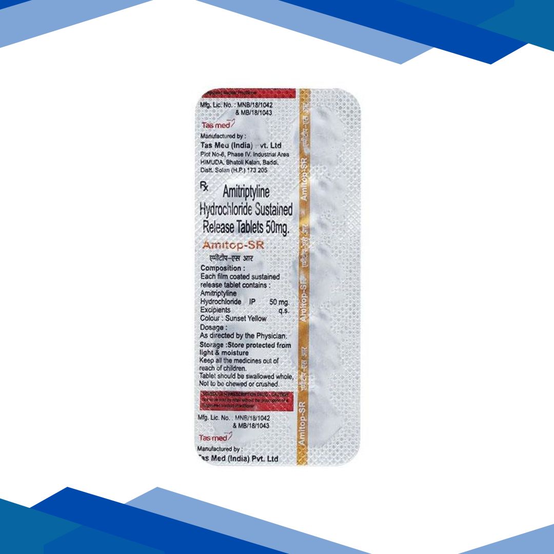 AMITOP SR 50mg Tablet 10’s