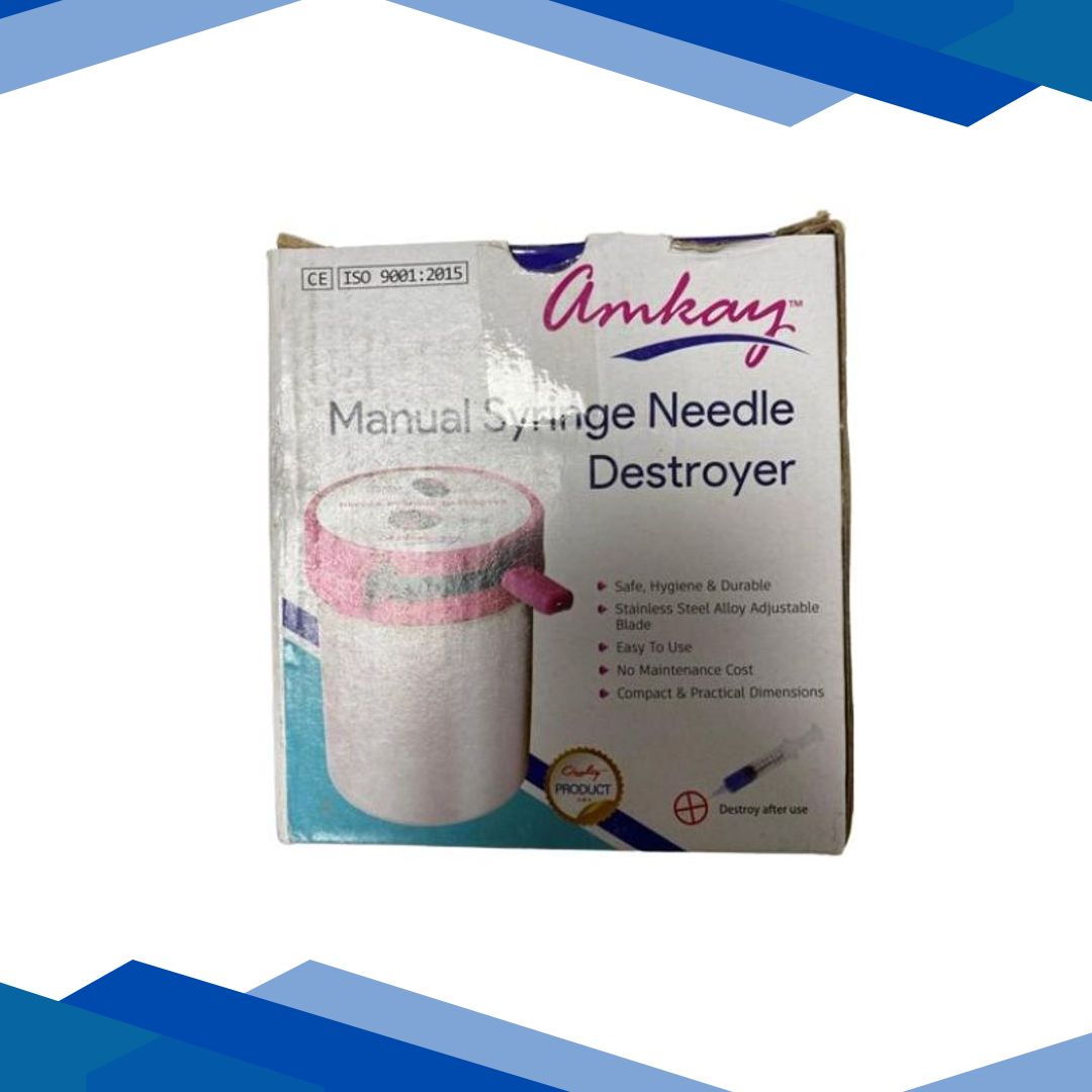 Amkay Syringe Needle Destroyer – Manual 1’s