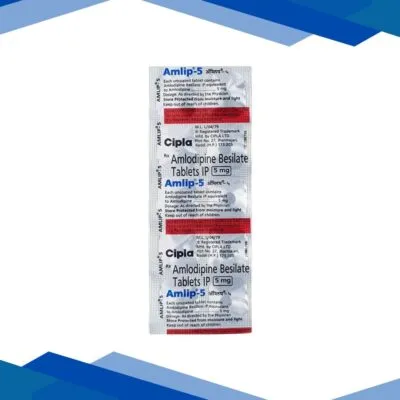 Amlip 5mg Tablet 10’S