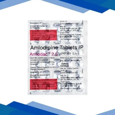 Amlodac 2.5mg Tablet 30’S