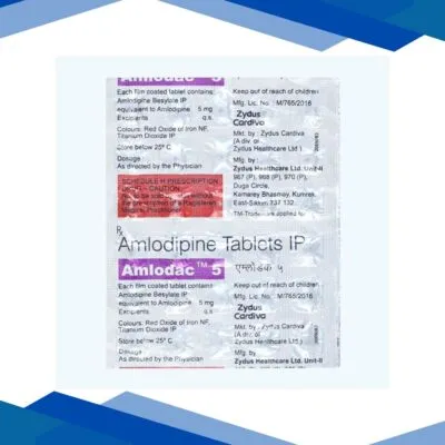 Amlodac 5mg Tablet 30’S