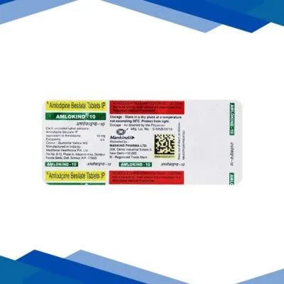 Amlokind 10mg Tablet 10’S