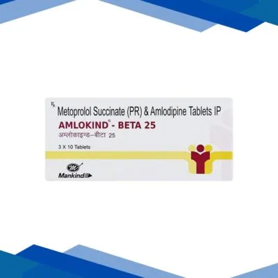 AMLOKIND BETA 25 Tablet 10’s