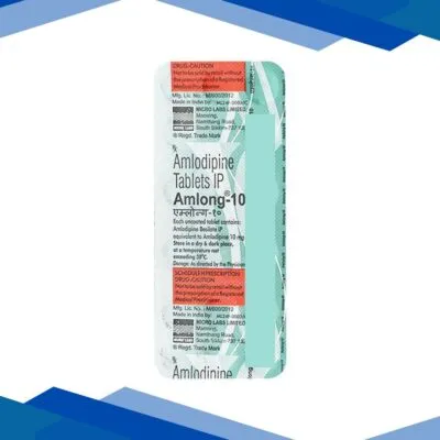 Amlong 10mg Tablet 15’S
